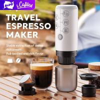 i Cafilas 3 в 1 портативная эспрессо-машина 17 бар для капсул Nespresso и Dolce Gusto и кофейного порошка для путешествий на открытом воздухе белый